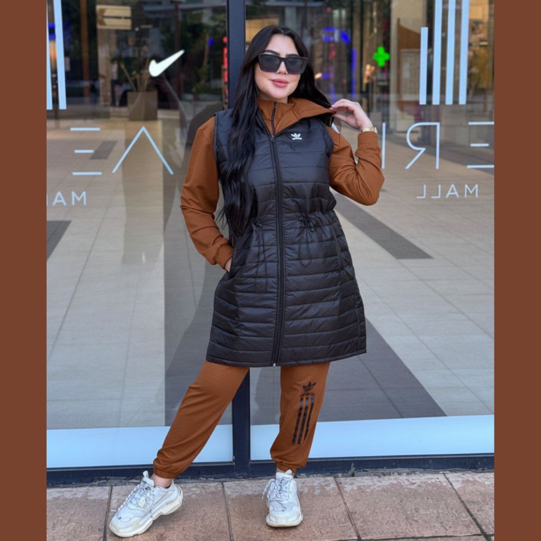 أونسومبل 3 بياس للشتاء | جيلي طويل مع القب وستايل راقي