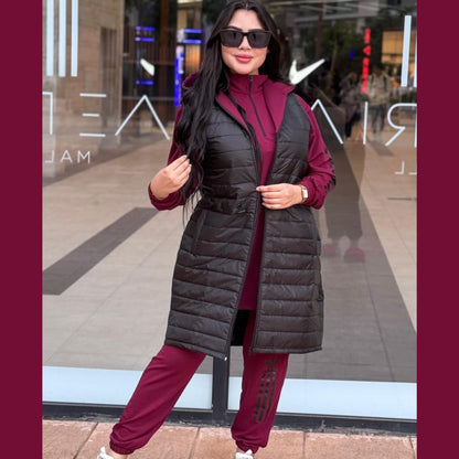 أونسومبل 3 بياس للشتاء | جيلي طويل مع القب وستايل راقي